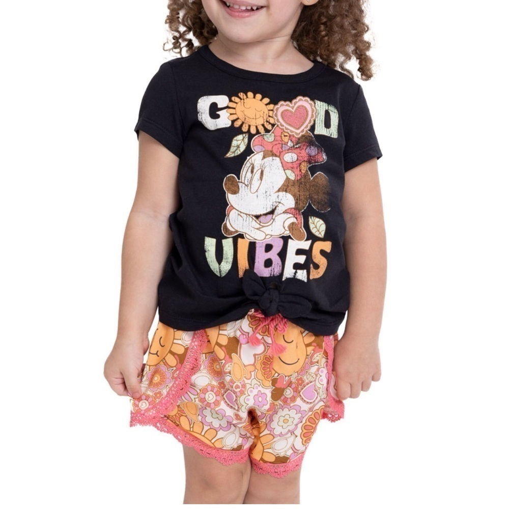 Minnie Mouse Toddler 2-piece Short Set